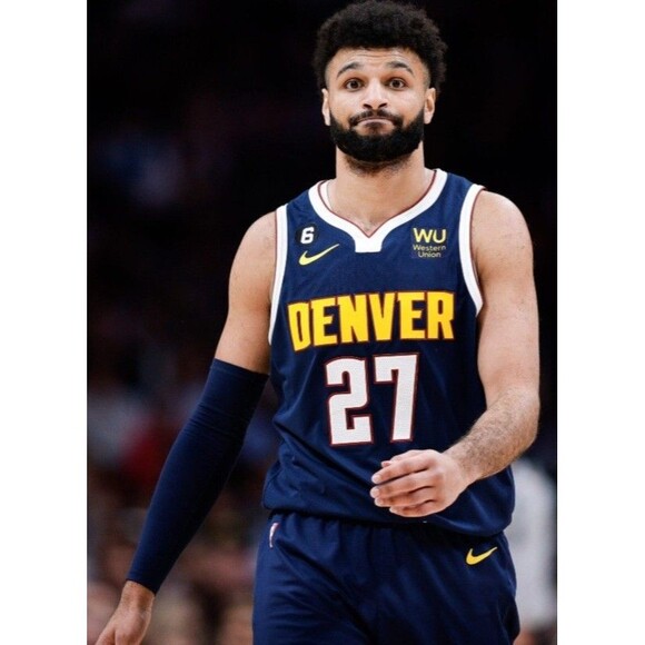 Jamal Murray (Nike)-(Nuggets)-(Blue)-(Jersey)-(New Condition)-(Size:XL)-$90.00 - Picture 2 of 10